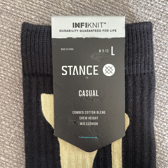 STANCE INFI KNIT CASUAL CREW SOCK - Picture 3 of 5